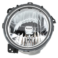 55112873AG - Electrical: 2018-2025 Jeep Gladiator Wrangler Front Left Driver Side Black Headlamp Light for Jeep: Gladiator, Wrangler Image