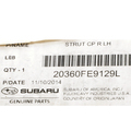 20360FE9129L - : OEM NEW 04-2007 Subaru Impreza WRX Sedan Left Rear Suspension Strut 20360FE9129L for Subaru: Impreza Image