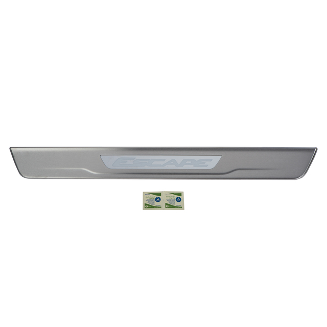 DJ5Z54132A08A - Exterior: 2013-2015 Ford Escape Front Door Sill Plates Non Illuminated Stainless Steel OEM for Ford: Escape Image