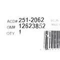 12623852 - Cooling System: Cross Over Pipe Gasket for Buick: Lucerne, Terraza | Chevrolet: Impala, Malibu, Monte Carlo, Uplander | Pontiac: G6, Montana | Saturn: Aura, Relay, Vue Image