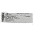 95351015 - : OEM NEW 2014 GM Chevrolet Spark Emission Label Control Information 95351015 for GM Image