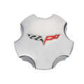 9594656 - : OEM NEW 05-07 GM Chevrolet Corvette Wheel Center Cap Wheel Trim Polished 9594656 for GM Image