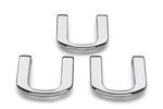 19156953 - : OEM NEW 2006-2010 GM Hummer H3 Front Tow Hook Package Chrome Complete 19156953 for GM Image