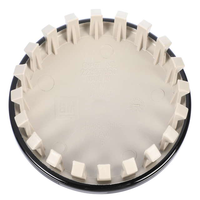 84245099 - Wheels: Wheel Center Cap, Black W\\/Silver Bowtie for Chevrolet: Silverado 1500, Silverado 1500 LD, Suburban, Suburban 3500 HD, Tahoe Image