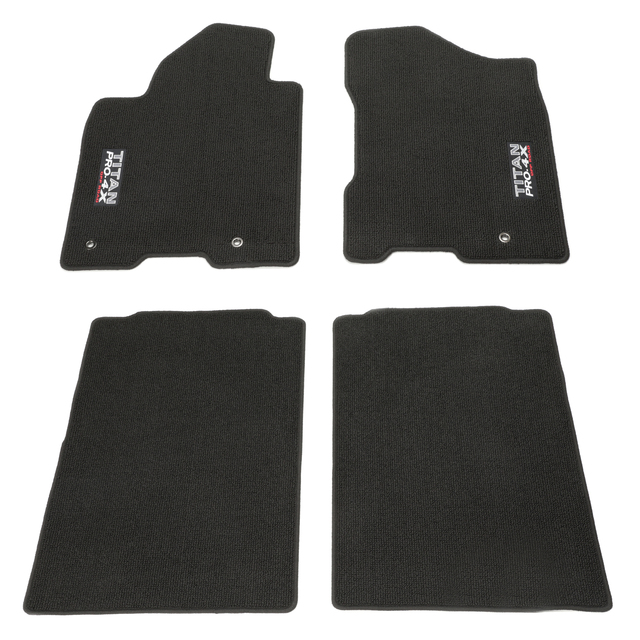 999E2WX001 - Interior: Floor Mats, Carpet, Pro-4X, W\\/O Heel Pad for Nissan: Altima, NV3500, TITAN Image