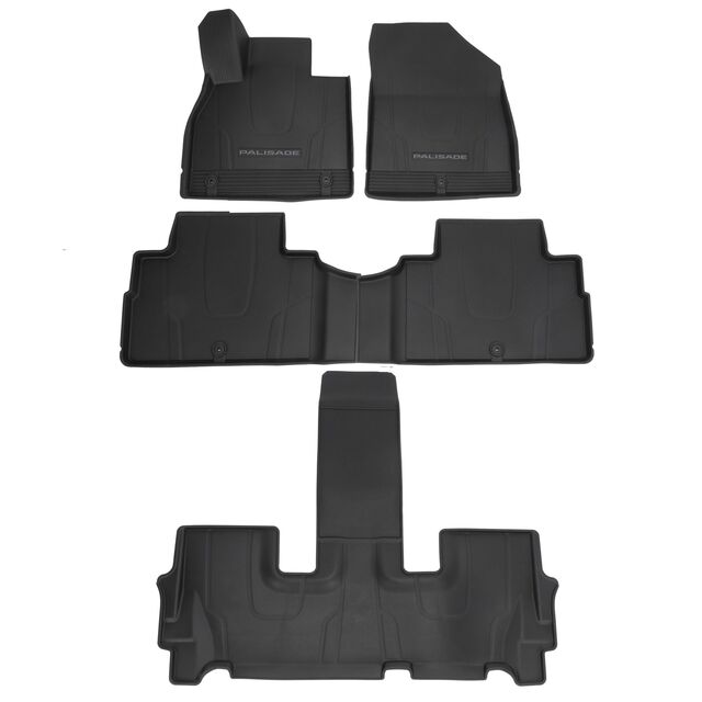 S8F13AU100 - Interior: Floor Liners, All-Season Fitted for Hyundai: Palisade Image