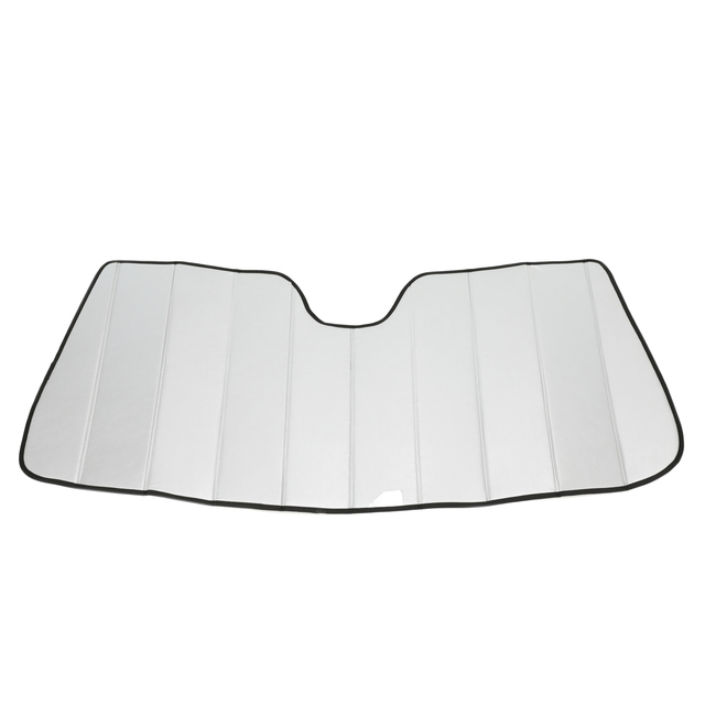 23155165 - Interior: OEM NEW 2014-2019 GM Chevrolet  Interior Windshield Sun Shade w/Bow Tie 23155165 for Chevrolet: Silverado 1500, Silverado 1500 LD, Silverado 2500 HD, Silverado 3500 HD, Suburban, Suburban 3500 HD, Tahoe Image
