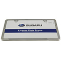 SOA342L104 - Exterior: License Plate Frame, Slim Line for Subaru: Ascent, BRZ, Crosstrek, Forester, Impreza, Legacy, Outback, Solterra, Tribeca, WRX Image