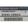 908925RB0A - Body: Nameplate for Nissan: Kicks, Kicks Play Image
