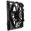 55037992AD - Cooling: Radiator Cooling Fan Module for Dodge: Durango | Jeep: Grand Cherokee, Grand Cherokee WK Image