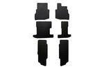 TA0BV0350 - Interior: 2022-2023 Mazda CX-9 Rear Second &amp; Third Row All Weather Floor Area Carpet Mats w/ Bench Seat for Mazda: CX-9 Image