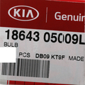 1864305009L - : OEM NEW 1994-20 Kia Marker Lamp Bulb Lamp Light Tail Lamp Bulb LH/RH 1864305009L for Kia: Cadenza, Carnival, Forte, Forte Koup, Forte5, K5, Niro, Niro EV, Optima, Rio, Sedona, Seltos, Sephia, Sorento, Soul, Soul EV, Spectra, Sportage, Telluride Image