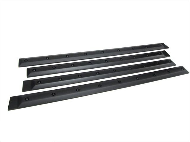 19329853 - Exterior: OEM NEW 14-19 GM Chevrolet GMC Sierra Exterior Trim Molding Matte Black 19329853 for Chevrolet: Silverado 1500, Silverado 2500 HD, Silverado 3500 HD | GMC: Sierra 1500, Sierra 2500 HD, Sierra 3500 HD Image