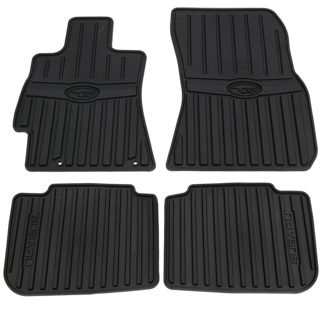 J501SAJ000 - Interior: OEM NEW 2010-2014 Subaru Legacy Outback 2.5L All Weather Floor Mats J501SAJ000 for Subaru: Legacy, Outback Image