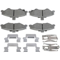 19422338 - : Ceramic Front Disc Brake Pad Set with Springs and Clips for GM Image