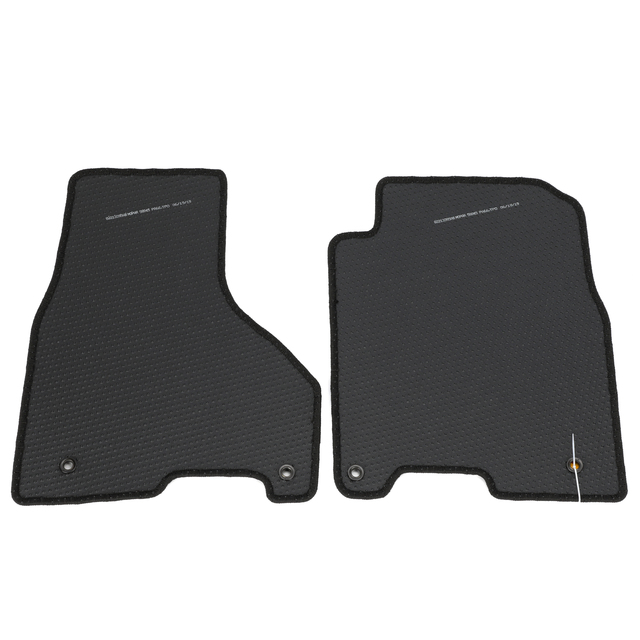 82213395AB - Interior Accessories: 13-14 Dodge Ram 1500 2500 3500 Crew &amp; Mega Cab Front Carpet Floor Mats Black OEM for Ram: 1500, 1500 Classic, 2500, 3500 Image