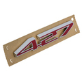 17803321 - : OEM NEW 2008-2013 GM Chevrolet Corvette Hood 427 Emblem Badge Nameplate 17803321 for GM Image
