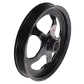 19421487 - Steering: Pump Pulley for Buick: Commercial Chassis, Roadmaster | Cadillac: Brougham, Escalade, Escalade ESV, Escalade EXT, Fleetwood | Chevrolet: Astro, Avalanche, Blazer, C1500, C2500, C3500, Camaro, Caprice, Express 1500, Express 2500, Express 3500, G10, G20, G30, K1500 Pickup, K2500 Pickup, K3500 Pickup, P20, P30, S10, S10 Blazer, Silverado 1500, Silverado 1500 Classic, Silverado 1500 HD, Silverado 1500 HD Classic, Silverado 2500, Silverado 2500 HD, Silverado 2500 HD Classic, Silverado 3500, Silverado 3500 Classic, Silverado 3500 HD, Suburban 1500, Suburban 2500, Suburban C1500, Suburban C2500, Suburban K1500, Suburban K2500, Tahoe | GMC: C1500 Pickup, C2500 Pickup, C3500 Pickup, G1500, G2500, G3500, Jimmy, Jimmy S15, K1500 Pickup, K2500 Pickup, K3500 Pickup, P2500, P3500, S15, Safari, Savana 1500, Savana 2500, Savana 3500, Sierra 1500, Sierra 1500 Classic, Sierra 1500 HD, Sierra 1500 HD Classic, Sierra 2500, Sierra 2500 HD, Sierra 2500 HD Classic, Sierra 3500, Sierra 3500 Classic, Sierra 3500 HD, Sonoma, Suburban C1500, Suburban C2500, Suburban K1500, Suburban K2500, Syclone, Typhoon, Yukon, Yukon XL 1500, Yukon XL 2500 | Hummer: H2 | Oldsmobile: Bravada, Custom Cruiser | Pontiac: Firebird Image