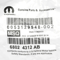 68024312AB - Electrical: Windshield Washer Nozzle for Chrysler: 200 | Dodge: Avenger, Challenger Image