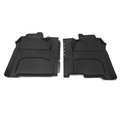 23237402 - Interior: Premium All-Weather Rear Floor Liners - Black for Chevrolet: Silverado 1500, Silverado 2500 HD, Silverado 3500 HD | GMC: Sierra 1500, Sierra 2500 HD, Sierra 3500 HD Image