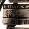 78821ZW40B - Body: Release Cable for Nissan: Versa Image