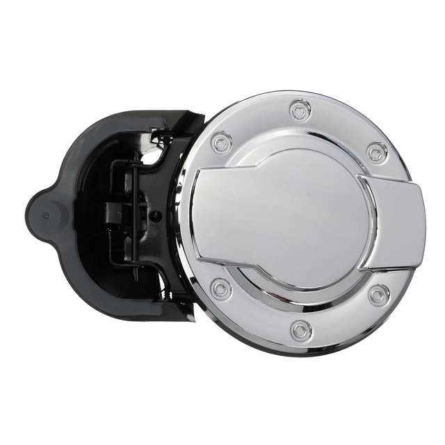 82211393AB - Exterior Accessories: 2009-2015 Dodge Ram Chrome Fuel Filler Gas Door OEM NEW MOPAR GENUINE PART for Dodge: Ram 1500, Ram 2500, Ram 3500 | Ram: 1500, 1500 Classic, 2500, 3500 Image