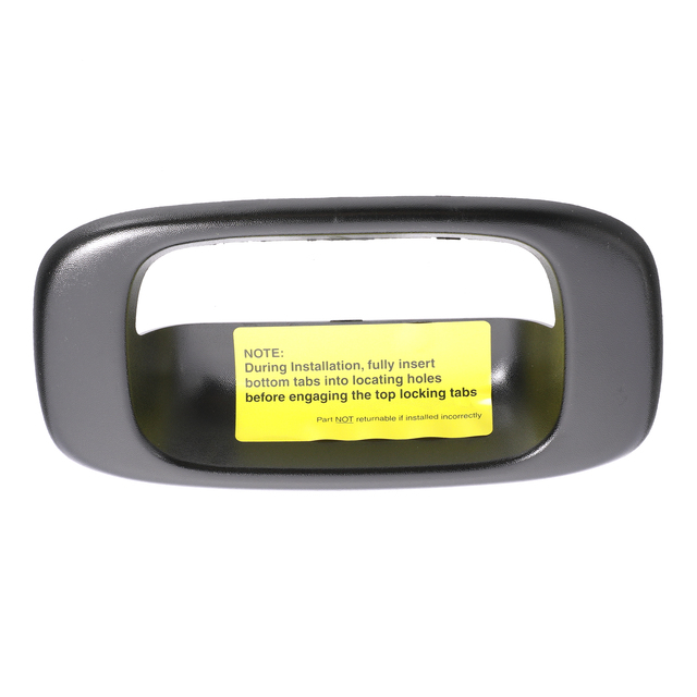 Textured Black Tailgate Handle For Chevy Silverado GMC Sierra 99-07 - Direct Fit OE Spec