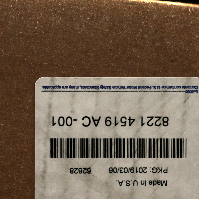 82214519AD - Interior Accessories: Cargo Mat for Chrysler: Pacifica, Voyager Image