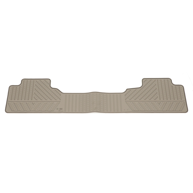 22858830 - Interior: OEM NEW 14-19 GM Chevrolet GMC Rear All Weather Rubber Floor Mat Dune 22858830 for Chevrolet: Silverado 1500, Silverado 1500 LD, Silverado 2500 HD, Silverado 3500 HD | GMC: Sierra 1500, Sierra 1500 Limited, Sierra 2500 HD, Sierra 3500 HD Image