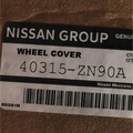 40315ZN90A - Suspension: Wheel Cover for Nissan: Versa Image