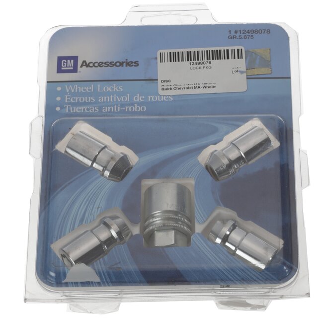 85640458 - Wheels: Wheel Lock Kit for GM Image
