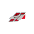 68354593AB - : OEM NEW 18-21 Mopar Lift-Gate Nameplate ​Rhombi​ Emblem Red &amp; Chrome 68354593AB for Mopar Image