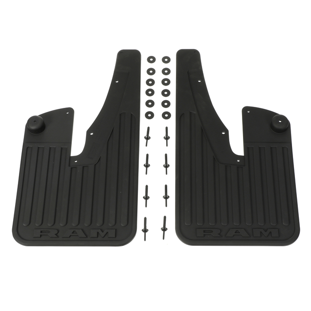 82215930AB - Exterior Accessories: Heavy Duty Splash Guard - Front For Vehicles Without Production Fender Flares for Ram: 2500, 3500 Image