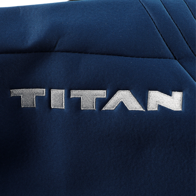 999N4W4000 - Interior: Seat Covers - Wet Suit (blue) Water Resistant Seat Cover: Front and Rear for Nissan: TITAN, TITAN XD Image