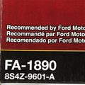 8S4Z9601A - : Air Filter for Ford: Focus Image