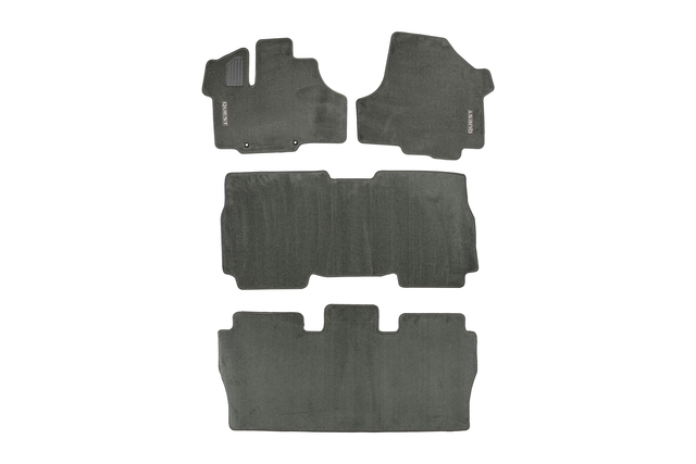 999E2NT000GY - Interior: 2007-2009 Nissan Quest Gray Carpeted Floor Mats Front &amp; Rear Set of 4 OEM NEW for Nissan: Quest Image