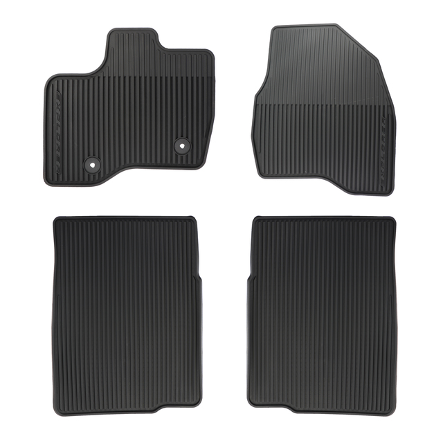 DB5Z7813086BA - Interior: 2011-2015 Ford Explorer All Weather Floor Mats with Logo for Ford: Explorer Image