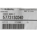 57731SC040 - Body: Tow Eye Cap for Subaru: Forester Image