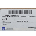 22782985 - : OEM NEW 2014-2019 GM Chevrolet Wheel Hub Center Cap Chrome w/ Z51 Logo 22782985 for GM Image