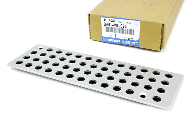 BHN1V9095 - Interior: Genuine OEM Mazda CX-5 Mazda3 Mazda6 Alloy Pedal Foot Rest for Mazda: 3, 6, CX-5 Image