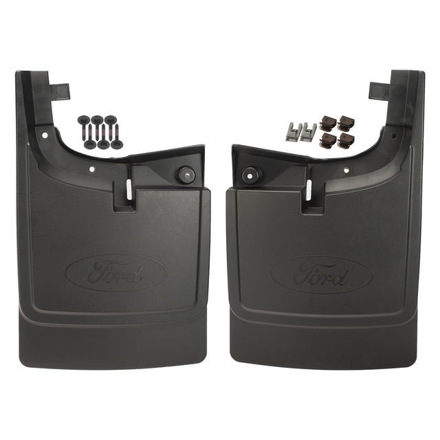 HC3Z16A550AC - Body: 2017-2019 Ford F-250 &amp; F-350 Super Duty Front Splash Guard Mud Flap for Ford: F-250 Super Duty, F-350 Super Duty, F-450 Super Duty Image