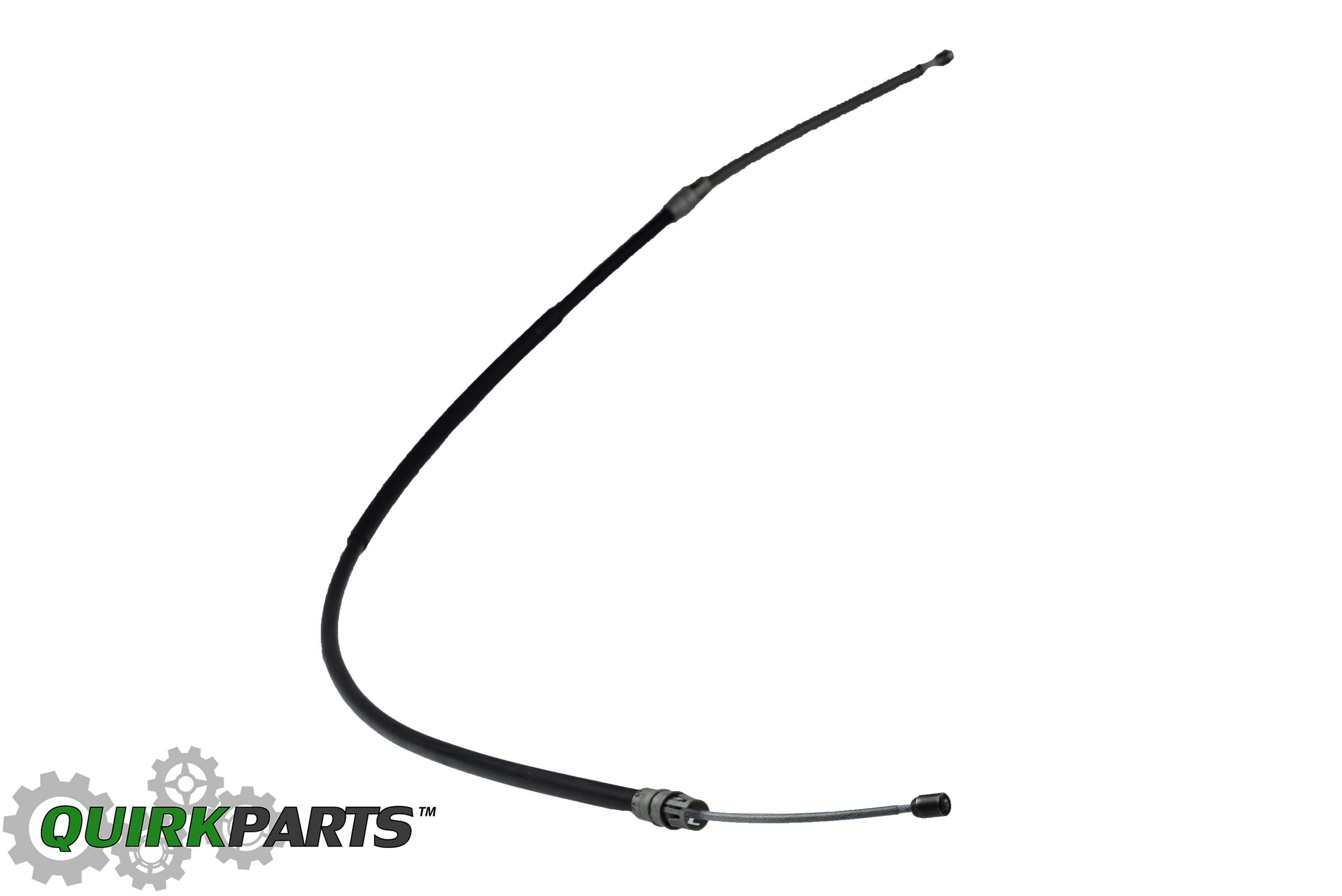 F6TZ2A635BA - Brakes: Parking Brake Cable for Ford: Bronco, F-150 Image