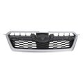 91122FJ010 - : 2012-2013 Subaru Impreza Front Grille Assembly Base Gray with Chrome OEM NEW for Subaru Image