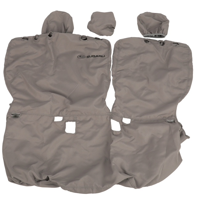 F411SFL011 - Interior: OEM NEW 2017-2021 Subaru Crosstrek Impreza Seat Cover Rear F411SFL010 for Subaru: Crosstrek, Impreza Image