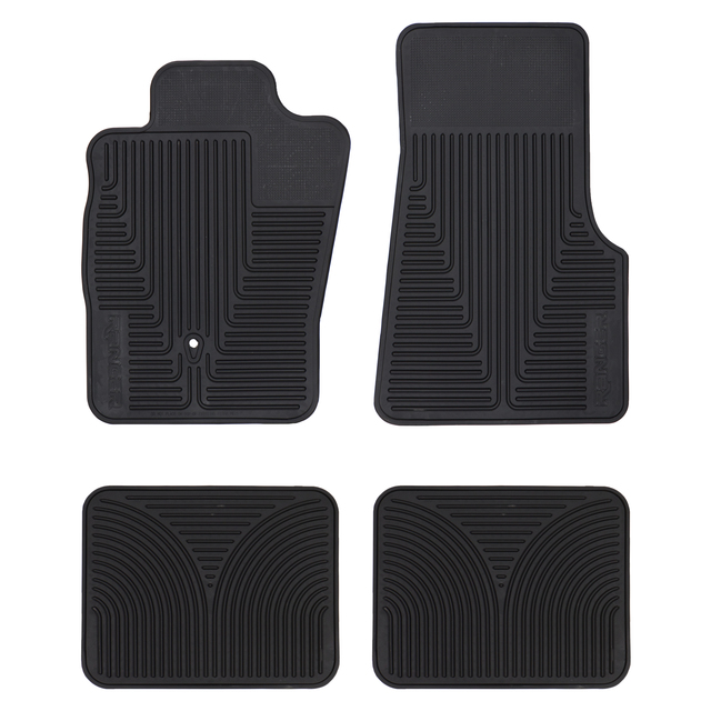 6L5Z1313300A - Interior: OEM NEW 04-10 Ford Ranger Front Floor Mats Ebony W/ Ranger Logo 6L5Z-1313300-A for Ford: Ranger Image