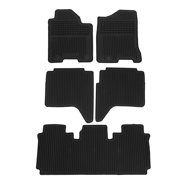 999E12Z004 - Interior: Floor Mats, All-Season, 5pc (W\\/2nd Row Bench) for Nissan: Altima, Armada Image