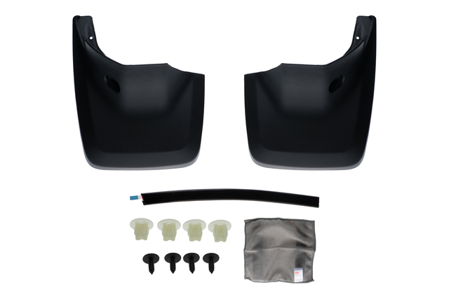 999J2WQ000U4 - Exterior: 2004-2011 Nissan Titan Crew King Cab Rear Splash Guards set of 2 GENUINE OE for Nissan: Altima, Quest, TITAN Image