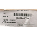 46012AJ00A - Engine: Air Inlet Duct for Subaru: Legacy, Outback Image