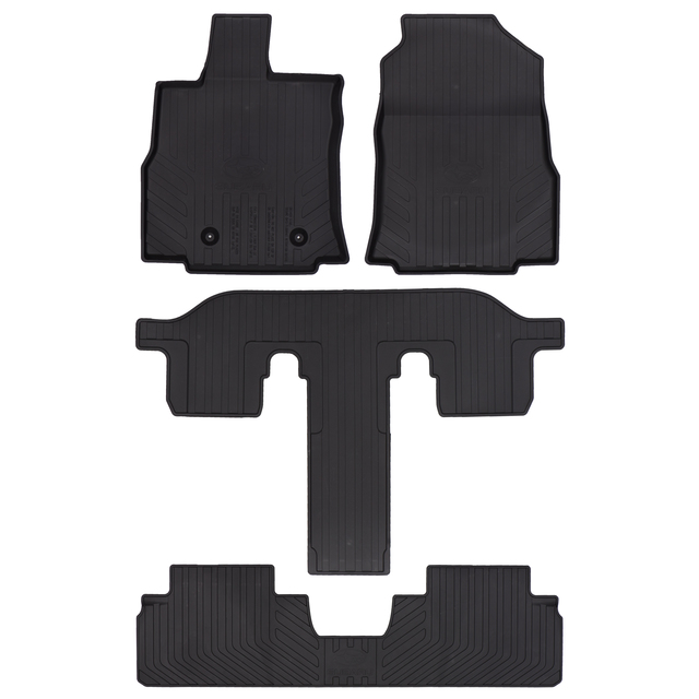 J501SXC030 - Interior: 2019-2025 Subaru Ascent All Weather Floor Mats for Subaru: Ascent Image