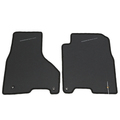82213395AB - Interior Accessories: 13-14 Dodge Ram 1500 2500 3500 Crew &amp; Mega Cab Front Carpet Floor Mats Black OEM for Ram: 1500, 1500 Classic, 2500, 3500 Image